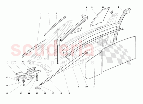 Part Diagram for Lamborghini 009921708
