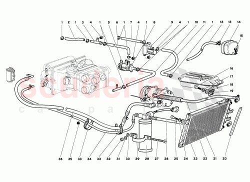 Part Diagram for Lamborghini 0045007991