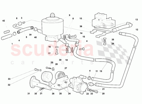 Part Diagram for Lamborghini 410145255