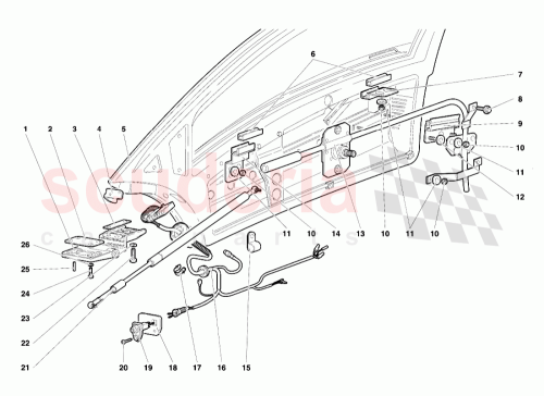 Part Diagram for Lamborghini 009421418
