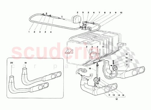 Part Diagram for Lamborghini 0044003945