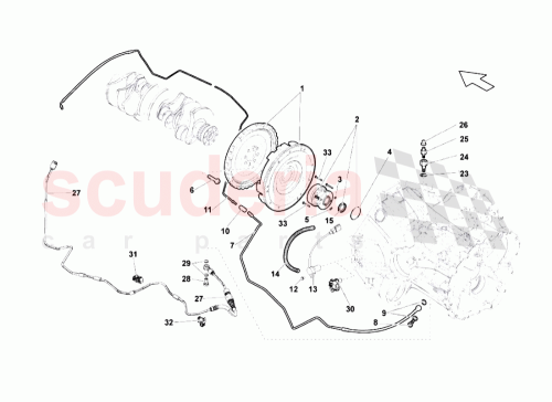 Part Diagram for Lamborghini 400721461A