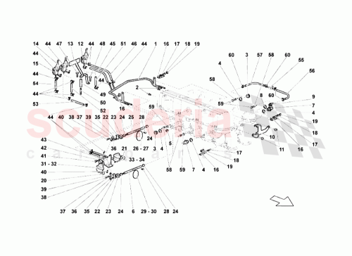 Part Diagram for Lamborghini 07M131845A