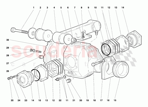 Part Diagram for Lamborghini 002326142