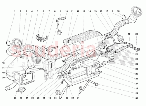 Part Diagram for Lamborghini 009414536