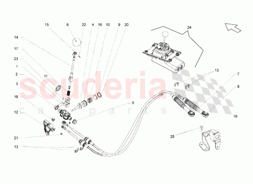 Part Diagram for Lamborghini 400711049D