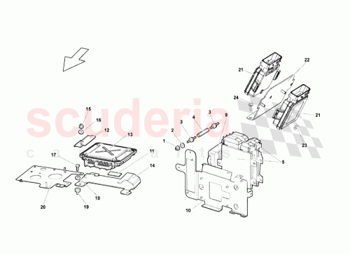Part Diagram for Lamborghini 410906029A
