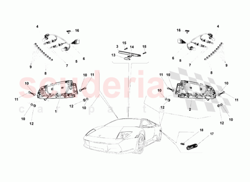 Part Diagram for Lamborghini 410945249A