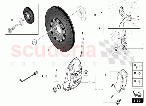 Part Diagram for Lamborghini 470611852B