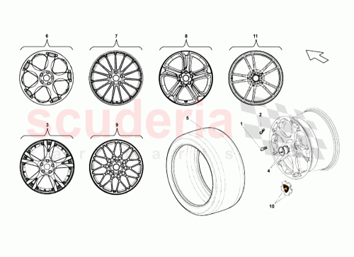 Part Diagram for Lamborghini 400601313Q