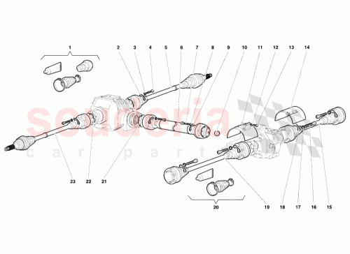 Part Diagram for Lamborghini 002512808