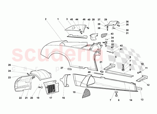 Part Diagram for Lamborghini 400853893