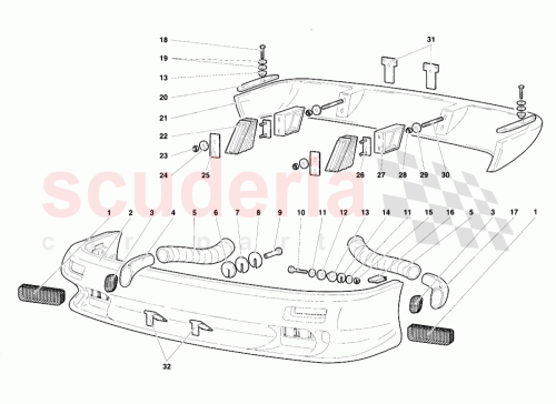 Part Diagram for Lamborghini 009463115