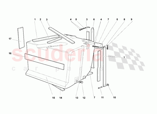 Part Diagram for Lamborghini 008820304