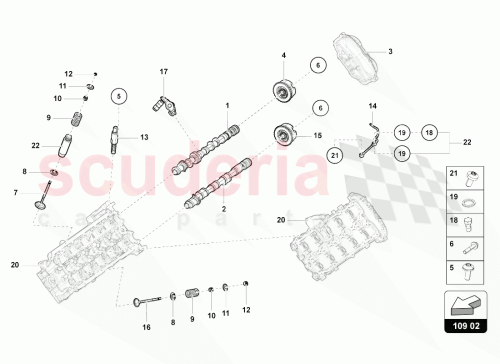 Part Diagram for Lamborghini 07L109101BS
