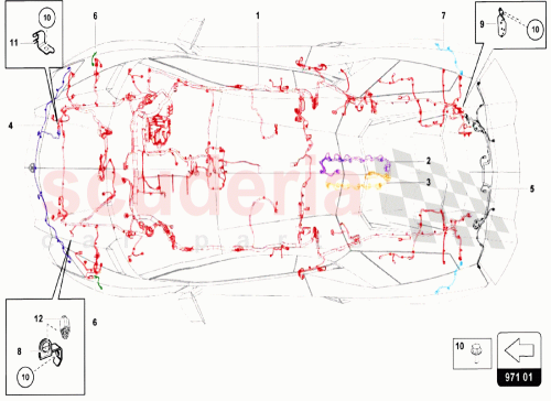 Part Diagram for Lamborghini 475971138AH