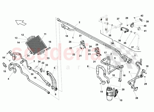 Part Diagram for Lamborghini 400260740E