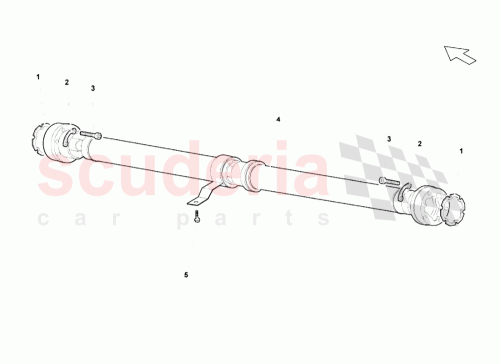 Part Diagram for Lamborghini 803407357