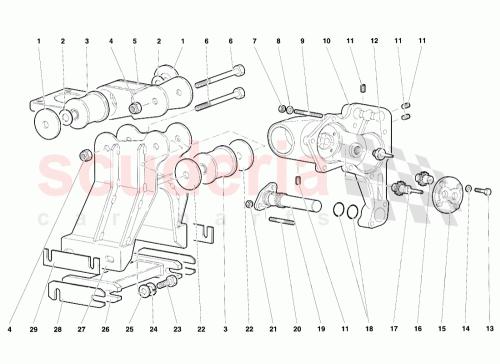 Part Diagram for Lamborghini 008100617