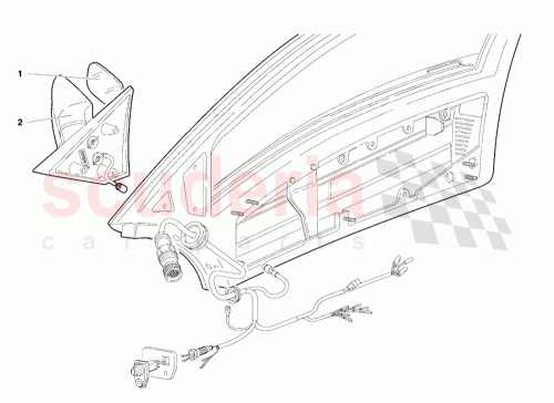 Part Diagram for Lamborghini 009490407