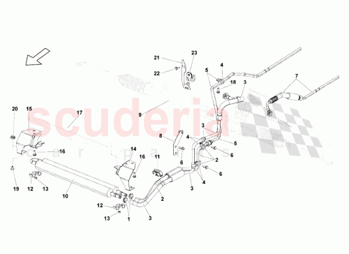 Part Diagram for Lamborghini 401422891C