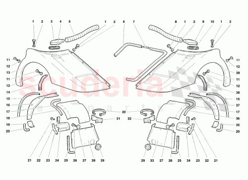 Part Diagram for Lamborghini 009411423