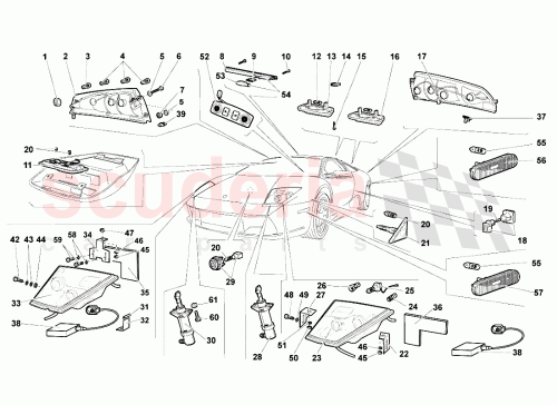 Part Diagram for Lamborghini N01118312