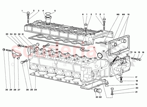 Part Diagram for Lamborghini 0011003411