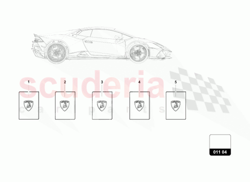 Part Diagram for Lamborghini 4T8012742AL