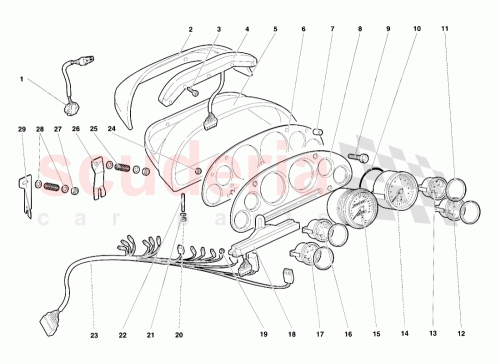 Part Diagram for Lamborghini 009414440