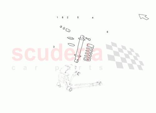 Part Diagram for Lamborghini 400512031D