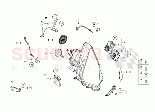 Part Diagram for Lamborghini 471941003N