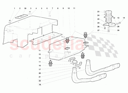 Part Diagram for Lamborghini 004431533