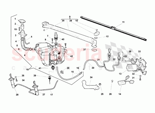 Part Diagram for Lamborghini 400955459
