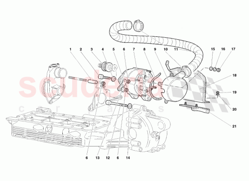 Part Diagram for Lamborghini 001635961