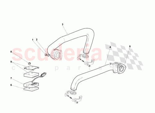 Part Diagram for Lamborghini 400919537B