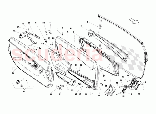 Part Diagram for Lamborghini 403837896