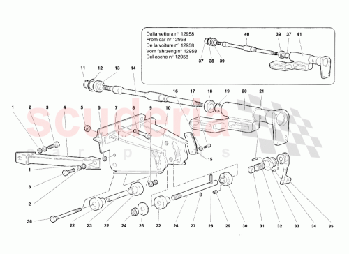 Part Diagram for Lamborghini 004337924