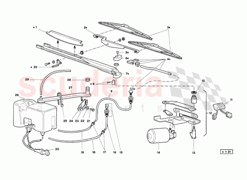 Part Diagram for Lamborghini 0061006414