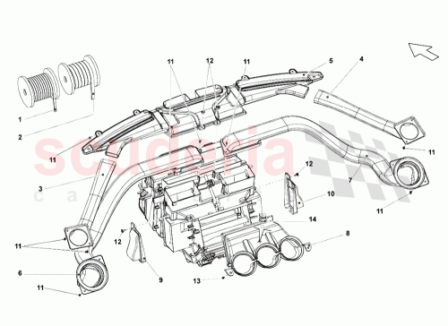 Part Diagram for Lamborghini 407825417