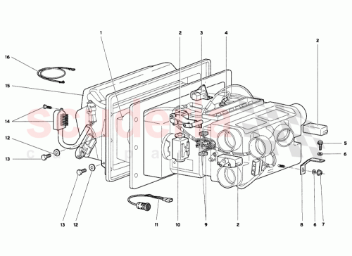 Part Diagram for Lamborghini 0045003627