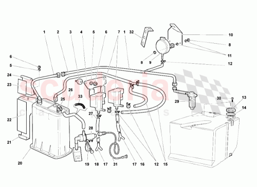 Part Diagram for Lamborghini 410906217