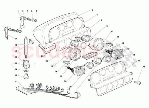 Part Diagram for Lamborghini 009414417