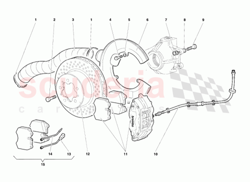 Part Diagram for Lamborghini 003137076