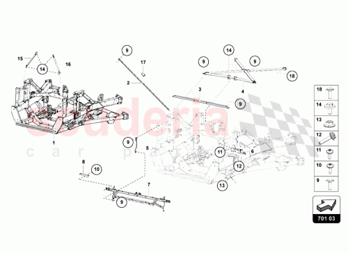 Part Diagram for Lamborghini 470814186B