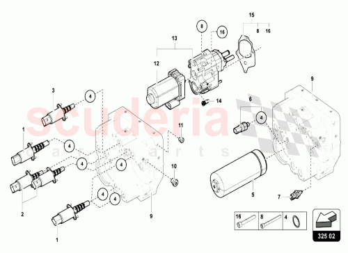 Part Diagram for Lamborghini 470398003C