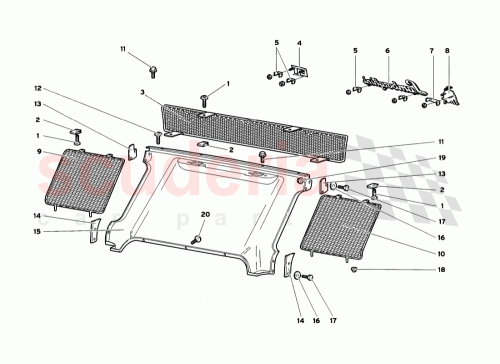 Part Diagram for Lamborghini 0066003563
