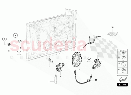 Part Diagram for Lamborghini N91017402