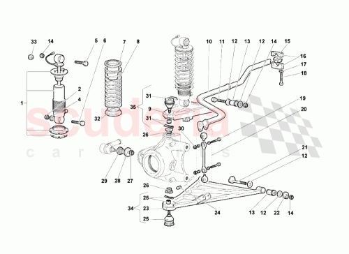 Part Diagram for Lamborghini 0051010975