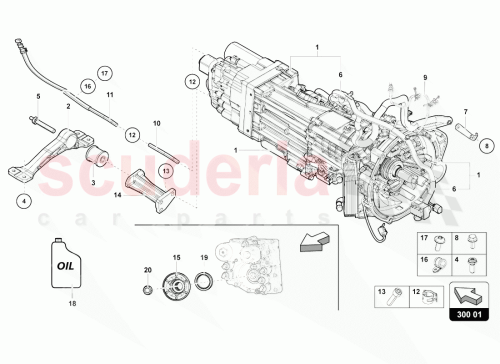 Part Diagram for Lamborghini 0CE300041B